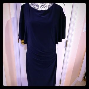 Ralph Lauren color block black&white dress size16